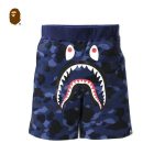 BAPE 1st Camo Shark Sweat Shorts 經典迷彩鯊魚短褲 藍/紫/紅#最夯商品