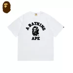 A Bathing APE 迷彩猿人頭短袖T恤