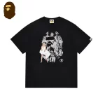 BAPE X 瑪麗蓮夢露 XXL Marilyn Monroe 短袖T恤-黑色