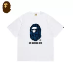 BAPE 迷彩猿人頭字母印花短袖T恤