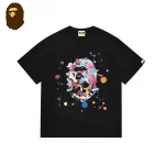 BAPE猿人頭潑墨US限定短袖T恤